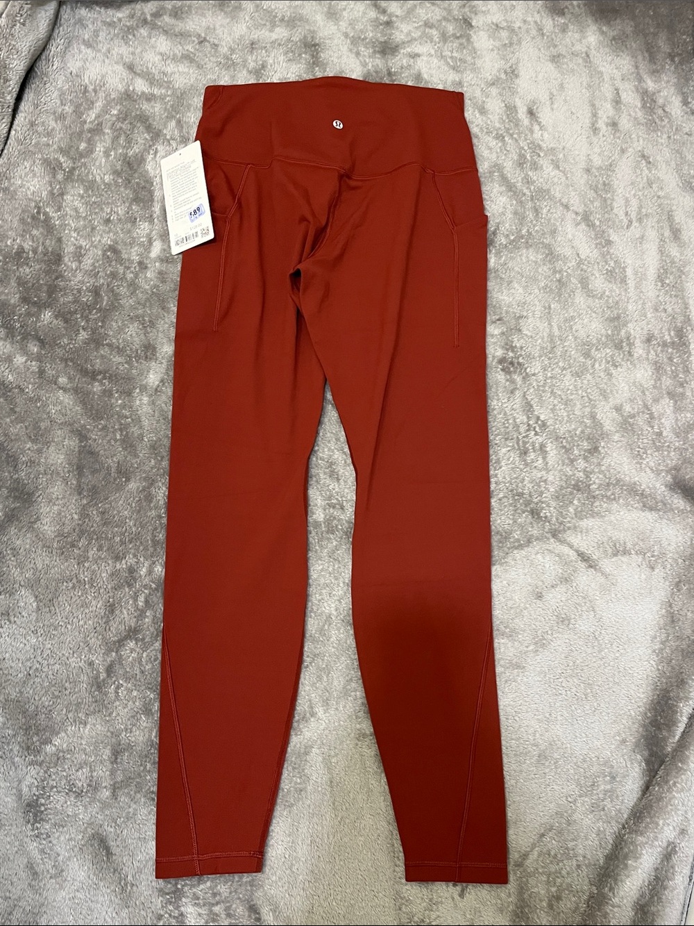 🆕 Lululemon Align HR Pant 28” *Pockets in Cranberry Charm, size 10